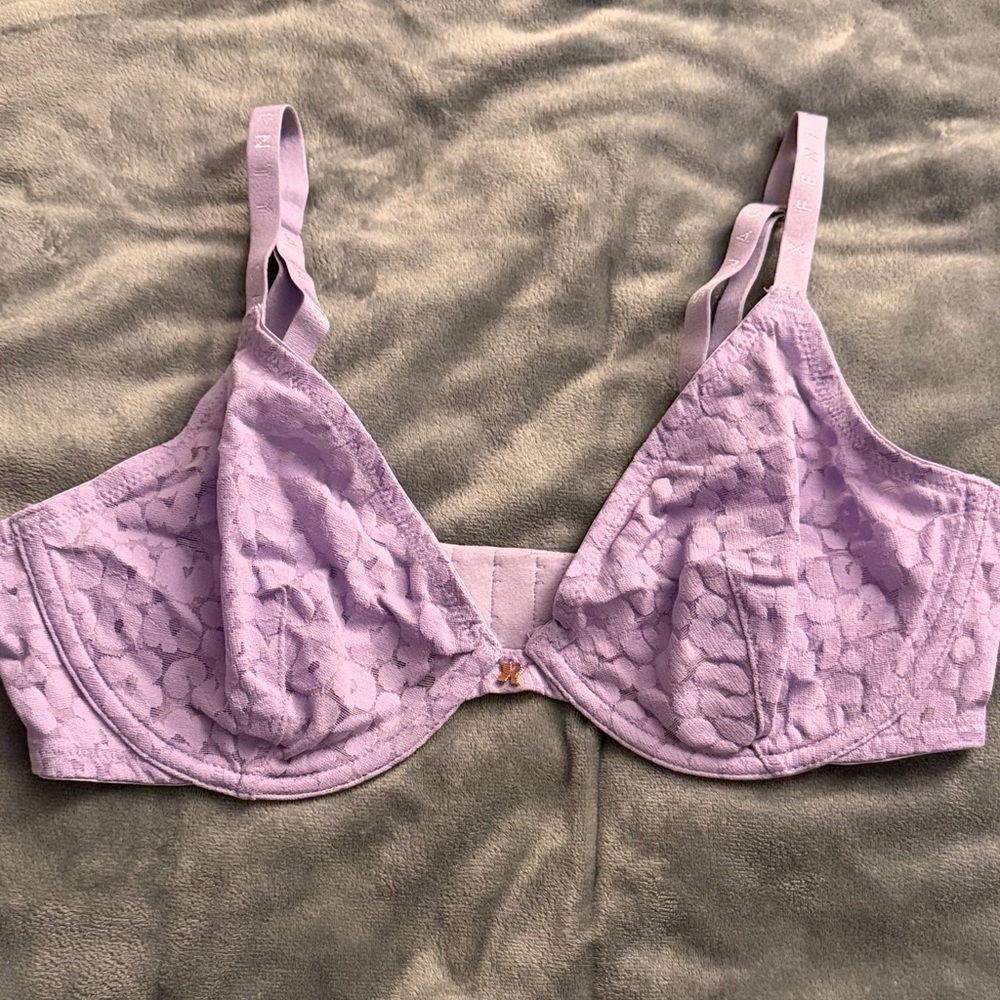 Savage X Fenty Lilac Lace Bra